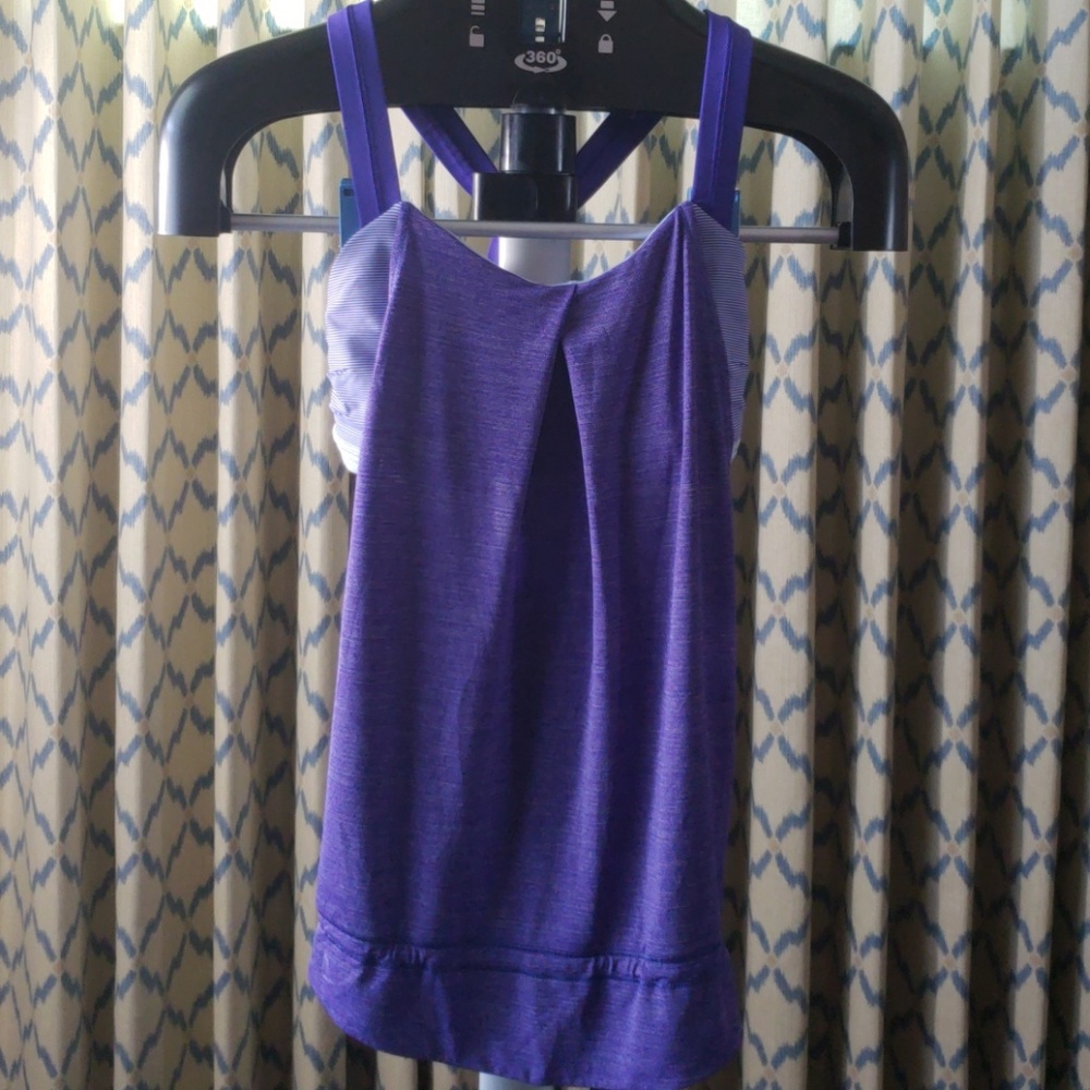 Lululemon tank top 2in1